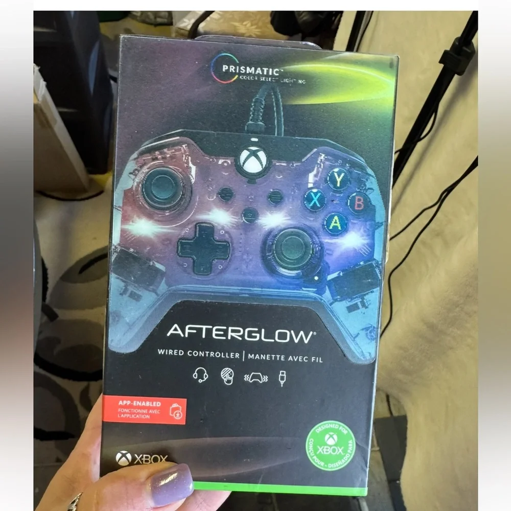 Afterglow App Enabled Wired Controller for Xbox Prismatic Color Select Lighting